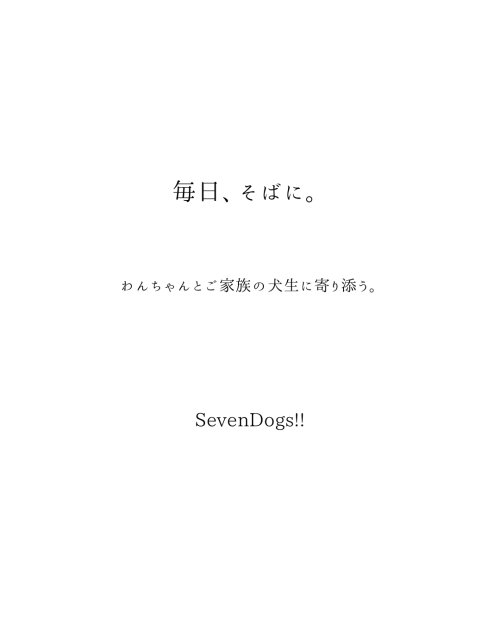 10月からの価格改定について ― SevenDogs!!がこれから目指すこと